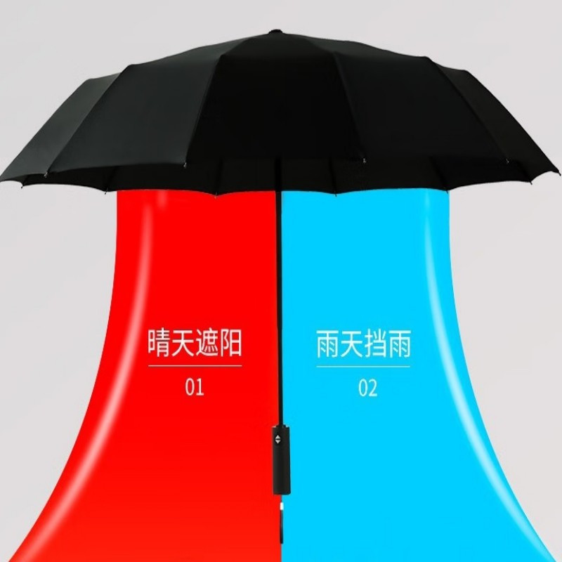 BR 96骨全自动雨伞 一把高清大图