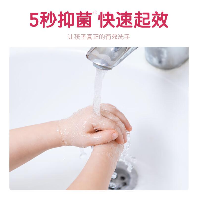 滴露(Dettol)洗手液泡沫樱桃250ml+兰花250ml 5秒抑菌儿童泡泡洗手液抑菌高清大图