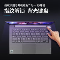 联想(Lenovo)扬天V340 10代酷睿 14英寸笔记本电脑(i5 8G 2T+512G 2G独显) 定制 指纹识别 背光键盘 小键盘全高清屏 物理防窥 轻薄商务 移动办公