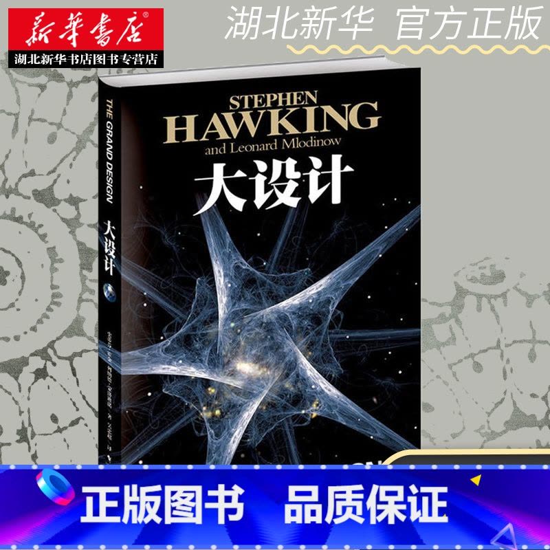 [正版]书店 大设计 史蒂夫霍金 时间简史果壳中的宇宙霍金沉思录作者书籍 湖南科学技术出版社 自然科学类科普读物 图书图片