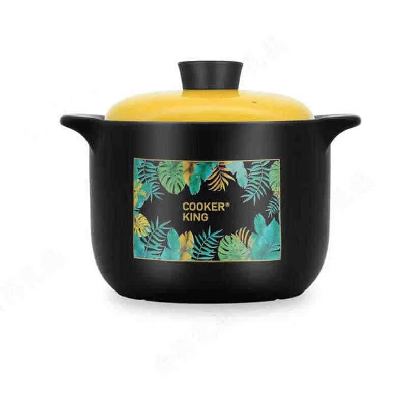 炊大皇(COOKER KING)4L家味煲 陶瓷煲 煲汤煮粥19cm TCX3852