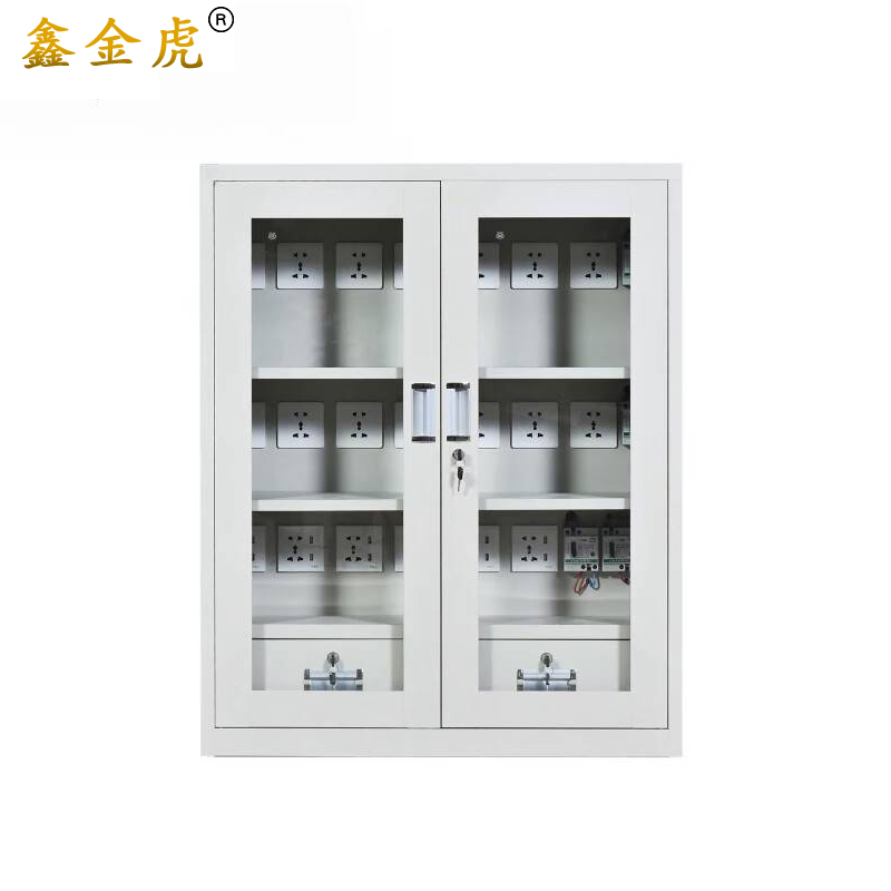 鑫金虎多功能充电柜三排 900*400*1000mm高清大图