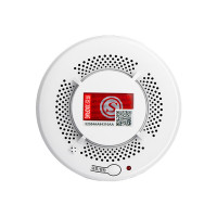 凌防(LFang)PS-818 烟雾报警器家用商用远程报警消防3C认证火灾烟雾温度报警