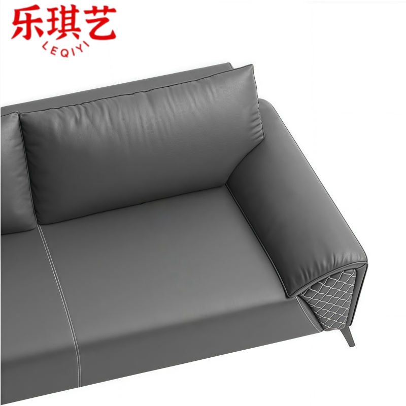 乐琪艺商务沙发3+1+1组高清大图