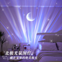 万火北极光星空投影小夜灯满天星卧室灯气氛围情调女高级新款6182
