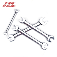力易得(ENDURA)E2377全抛光铬钒钢 双头呆扳手13*15mm 1把(2把起订货期3-5天)