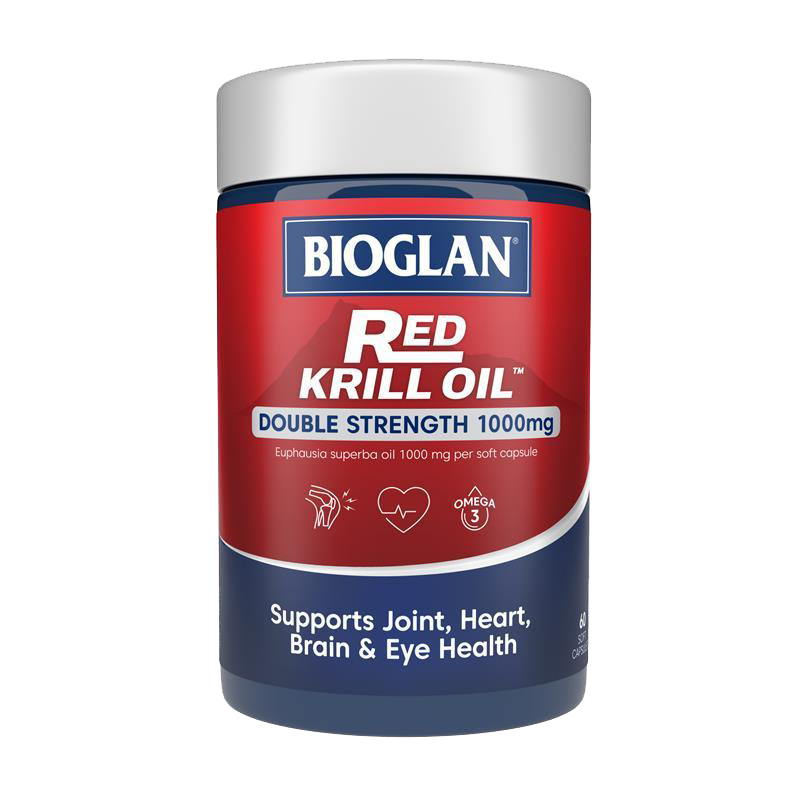 Bioglan 宝兰 双倍磷虾油虾青素 Omega-3 护心脑 1000mg 澳洲进口