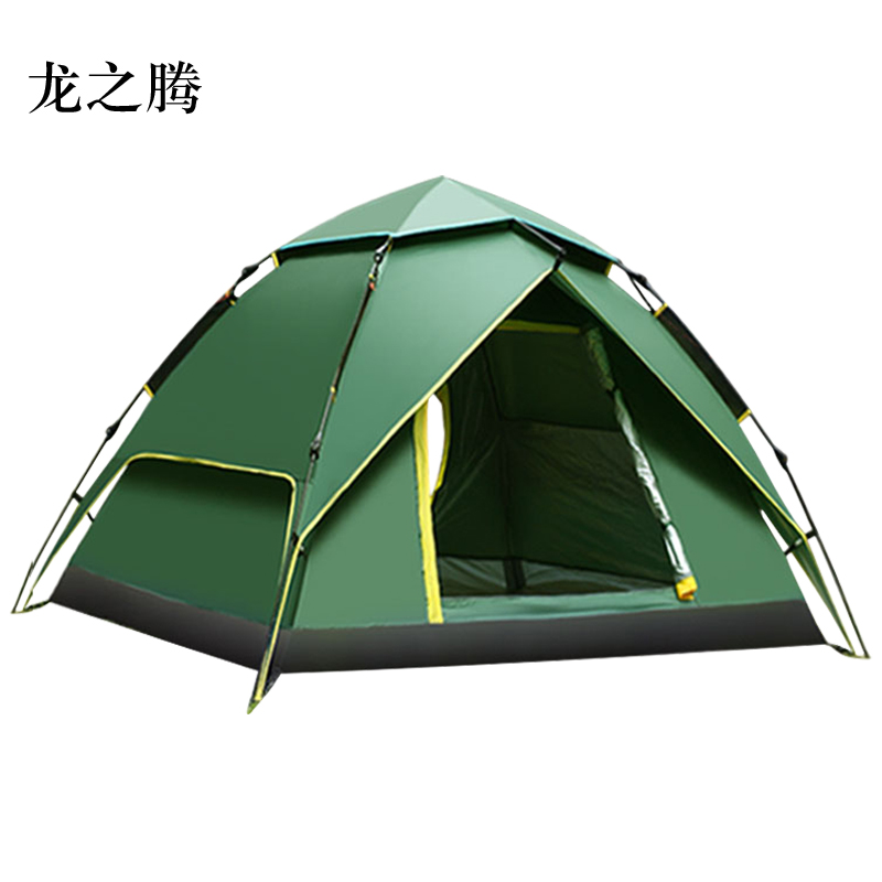龙之腾家庭款速开防雨帐篷200*180cm