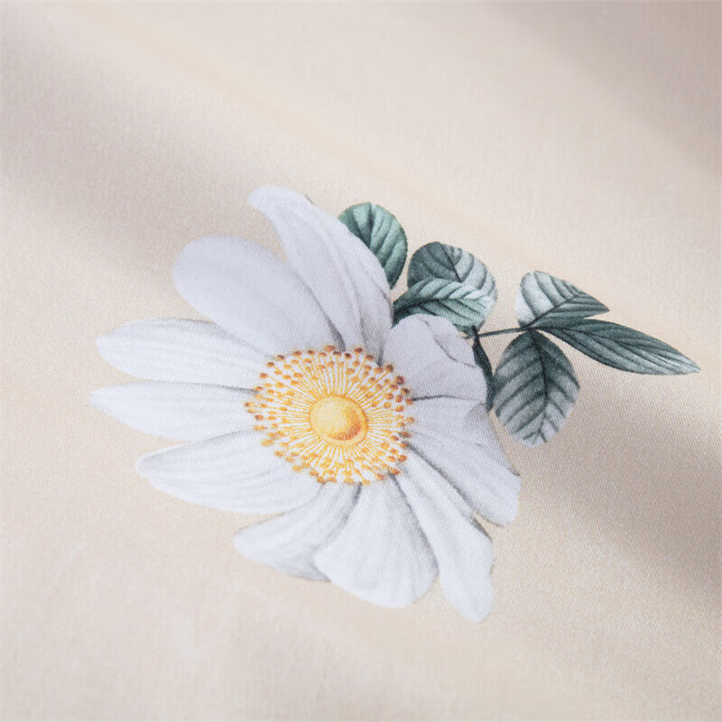 水星(MERCURY) 春野花漫-全棉四件套150cm×200cm1.5米床 126242高清大图