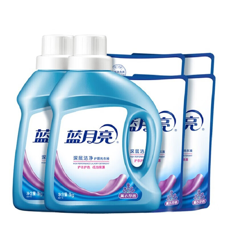 蓝月亮 1kg薰洁净瓶*2+500g薰洁净袋*4(80000969)