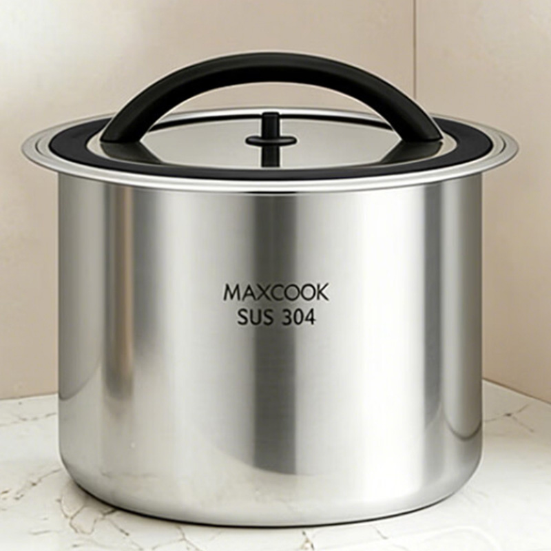 MAXCOOK美厨储物桶30cm玻璃盖MCX6001拉拖移动省心省力高清大图