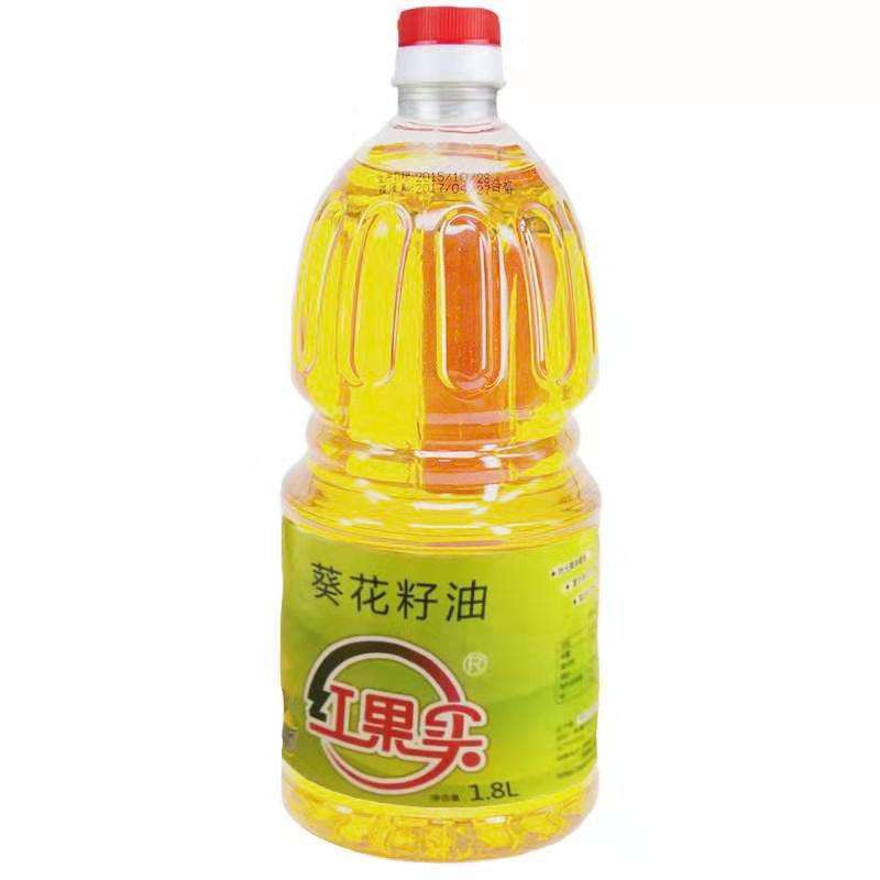 红果实纯葵花籽油 1.8L(200桶起订)
