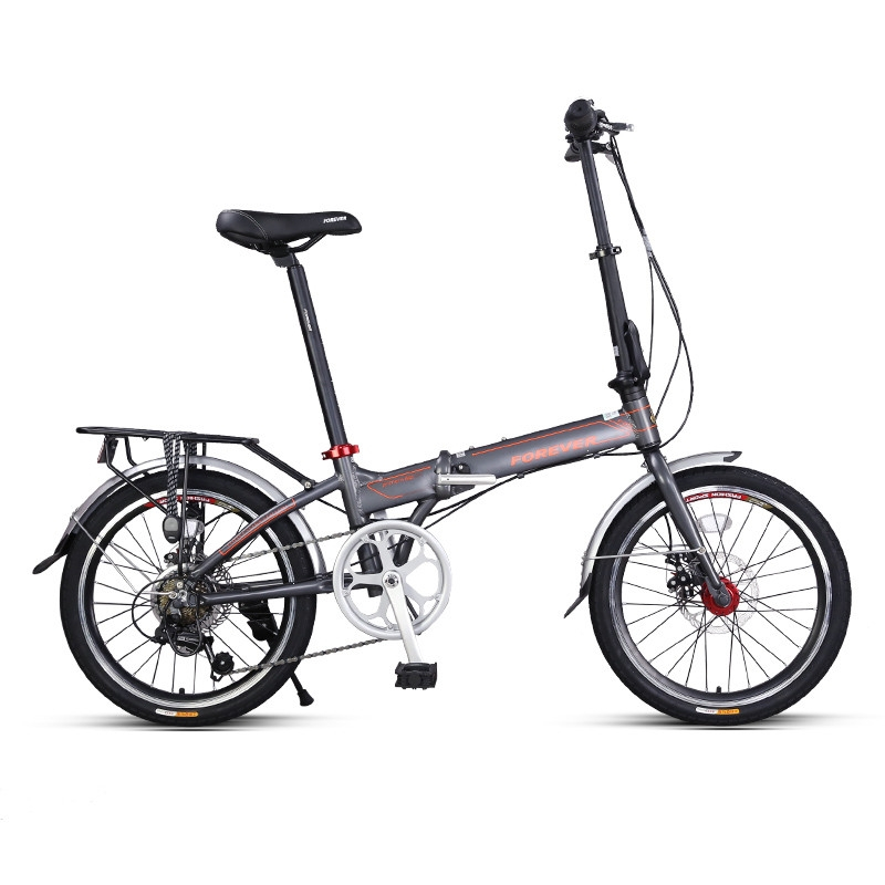 永久(forever)折叠自行车成人大人男女小型20寸铝合金变速