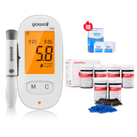 鱼跃(YUWELL)血糖仪 家用智能免调码590 血糖仪器(1+150)