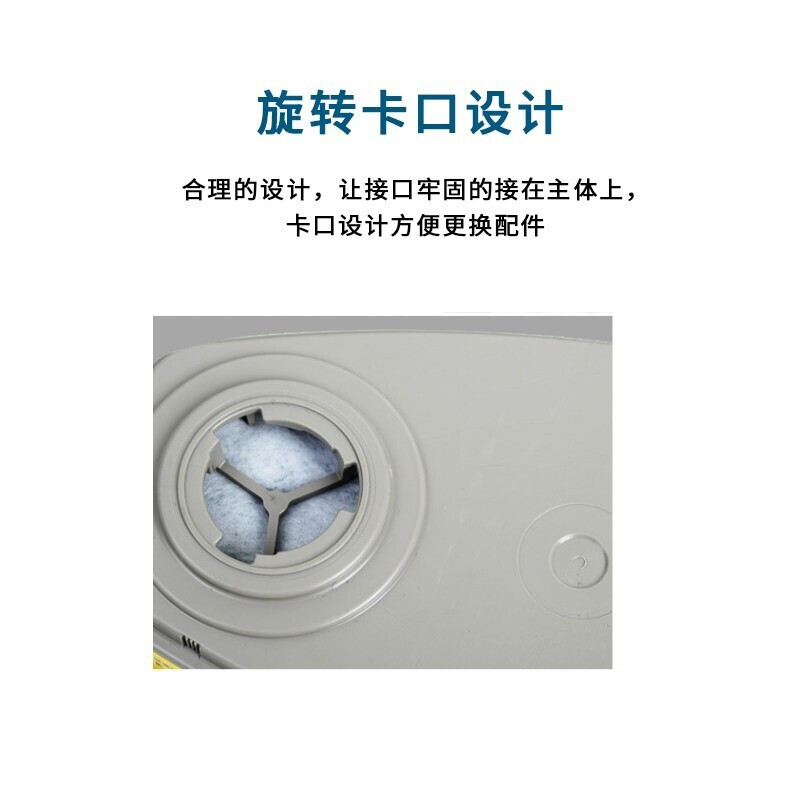 3M 6006CN 防多种气体 滤毒盒防护有机蒸气醚酸性气体 2个/包 1包装