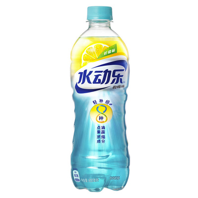 水动乐柠檬味600ml*15瓶(箱装) 国产运动饮料 可口可乐cocacola荣誉出品