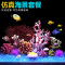 鱼缸仿真珊瑚造景 水族箱海水装饰贝壳珊瑚礁水景套餐组合