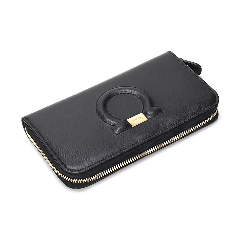 ferragamo菲拉格慕欧美时尚女士牛皮长款钱包钱夹22c843