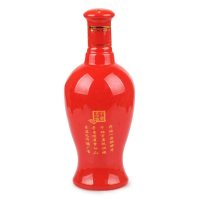牛栏山二锅头 百年红8年 38度浓香型白酒 婚宴喜酒 500ml 单瓶