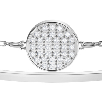 施华洛世奇(SWAROVSKI) Ginger银色网球拍双层手镯5389044