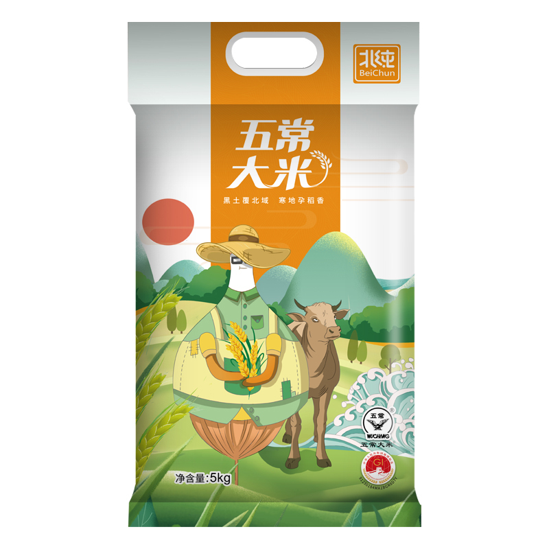 北纯 五常大米- 5kg