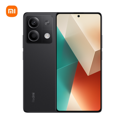 Redmi Note13 5G 1亿像素 超细四窄边OLED直屏 5000mAh大电量 8GB+128GB -子夜黑 小米手机 红米手机