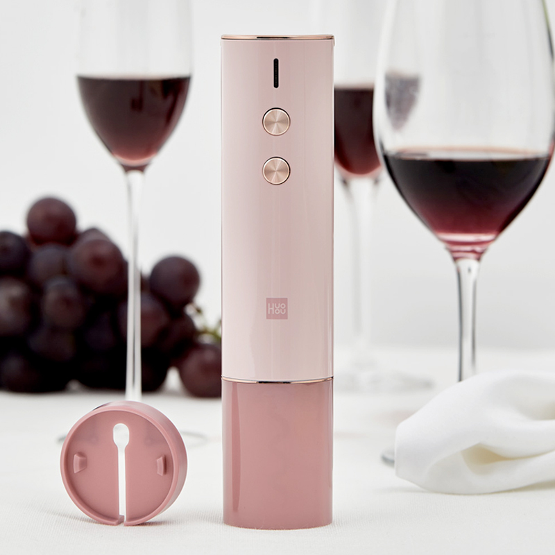 火候小秘红酒电动开瓶器(典雅黑)开葡萄酒家用全自动开瓶器充电式网红款电起子