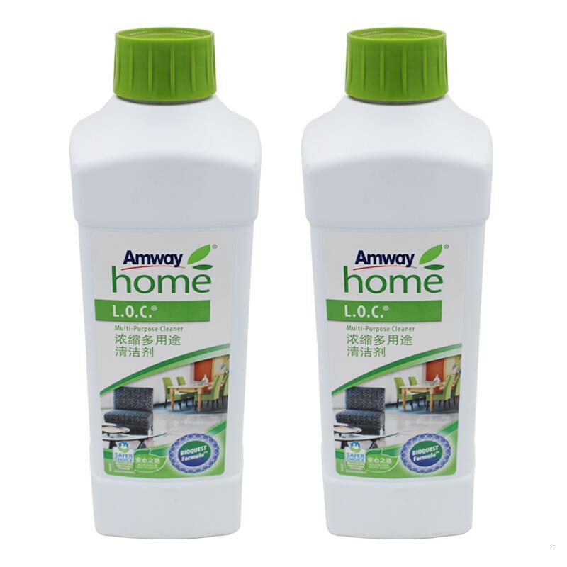 安利(Amway)LOC浓缩多用途清洁剂 1升(2瓶装)