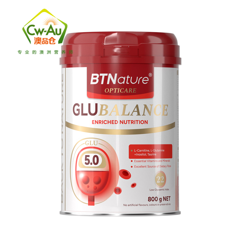 BTNature 中老年血糖平衡奶粉 800g 1罐装 0蔗糖添加 澳洲进口高清大图