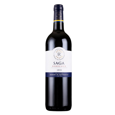 拉菲Lafite 传说Saga系列 波尔多干红葡萄酒 750ml/瓶
