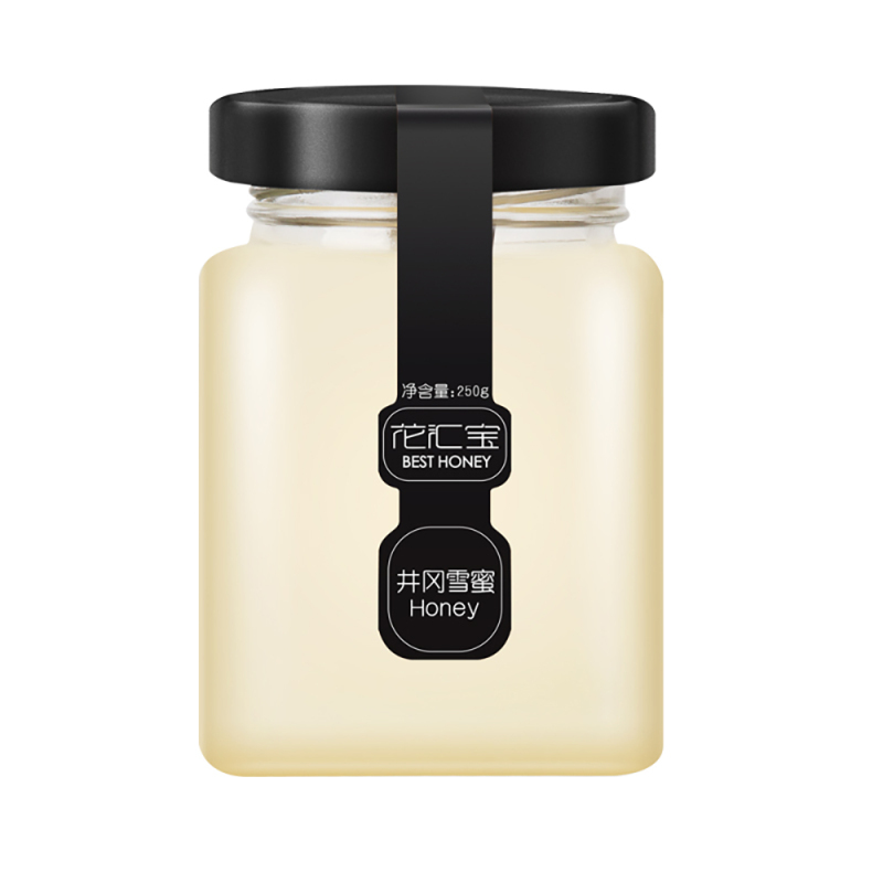 花汇宝 井岗雪蜜 250g 一瓶装 椴树雪蜜 滋补蜂蜜