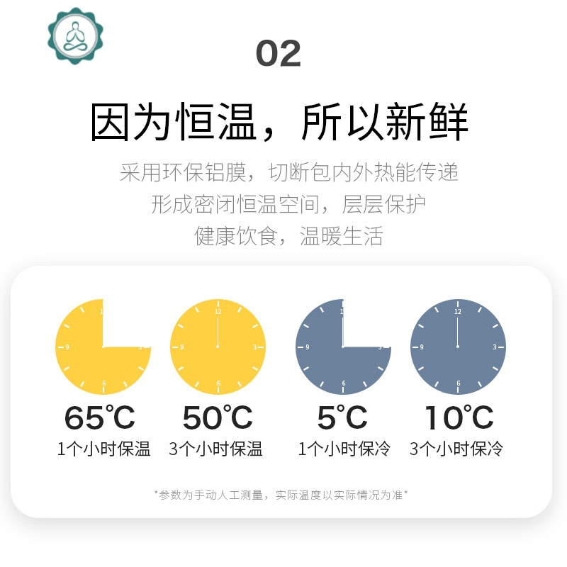 铝箔加厚保温袋便当包大号上班带饭的午餐手提袋学生手拎饭盒袋子 封后 粉色