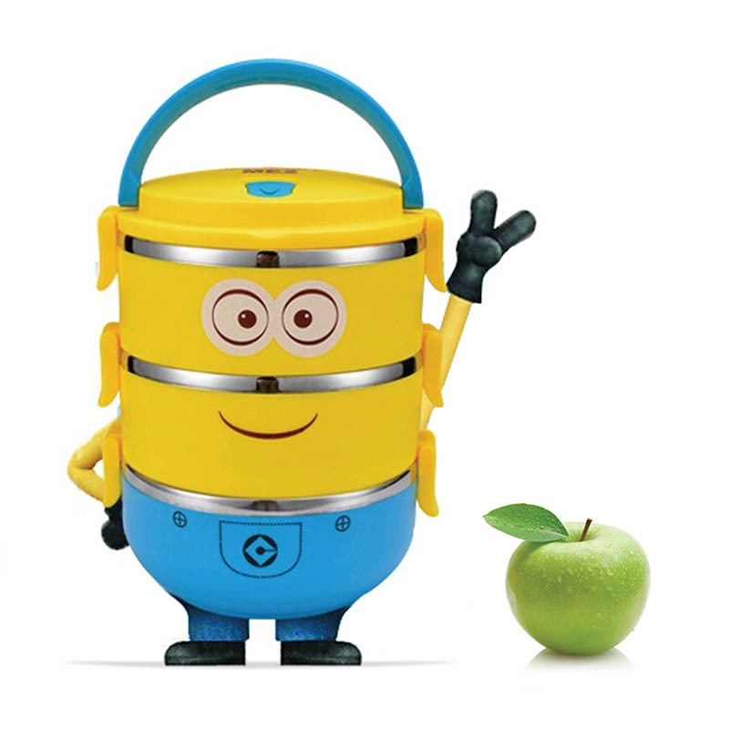 odin爱语系列经典卡通便当盒单个装