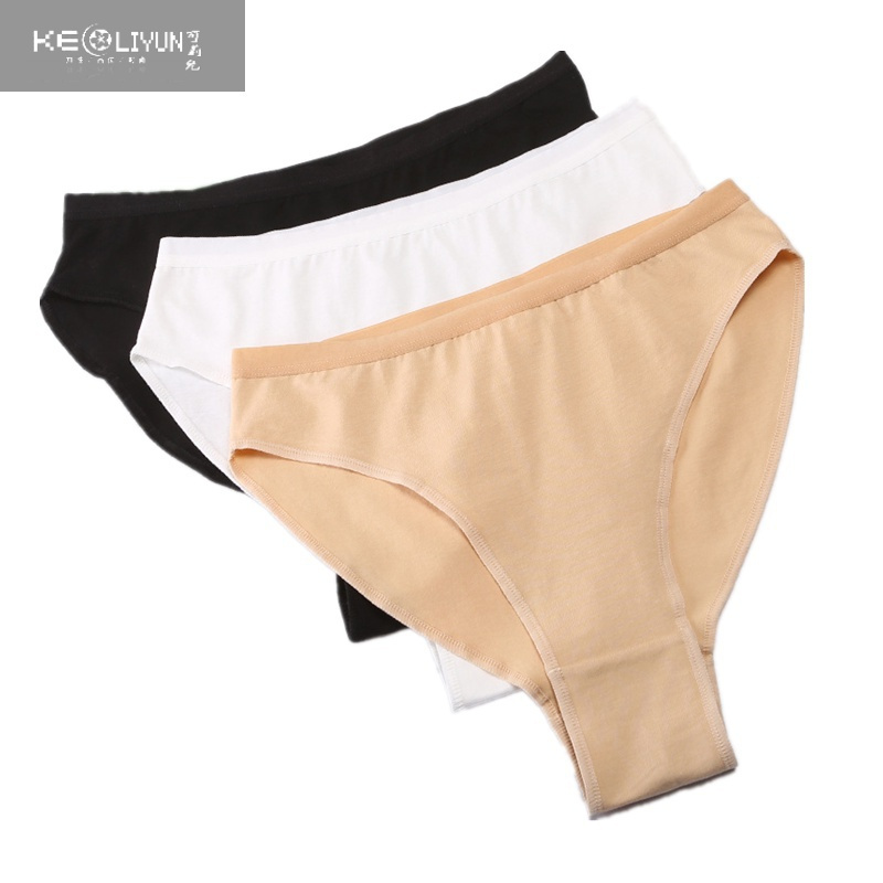 可莉允儿童考级舞蹈专用白色肉色三角内裤高叉高胯隐形艺考演出芭蕾