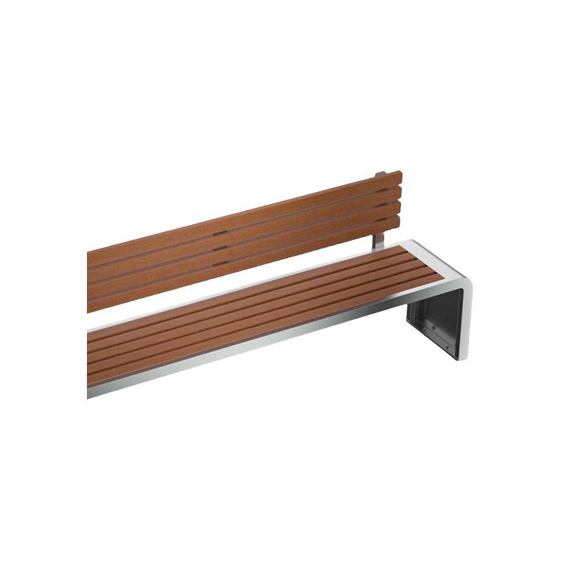 豫众诺 户外长椅 u型2m 把高清大图