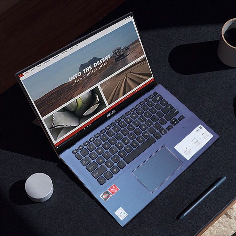 华硕(ASUS)顽石 VivoBook14 V4000 14英寸 全面屏窄边框轻薄笔记本电脑(i5-8265U 8G内存 512GB固态 MX230-2G独显 )银 定制