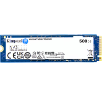 金士顿(Kingston)500GB SSD固态硬盘 M.2(NVMe PCIe 4.0×4) NV3系列 读速5000MB/s AI 电脑配件