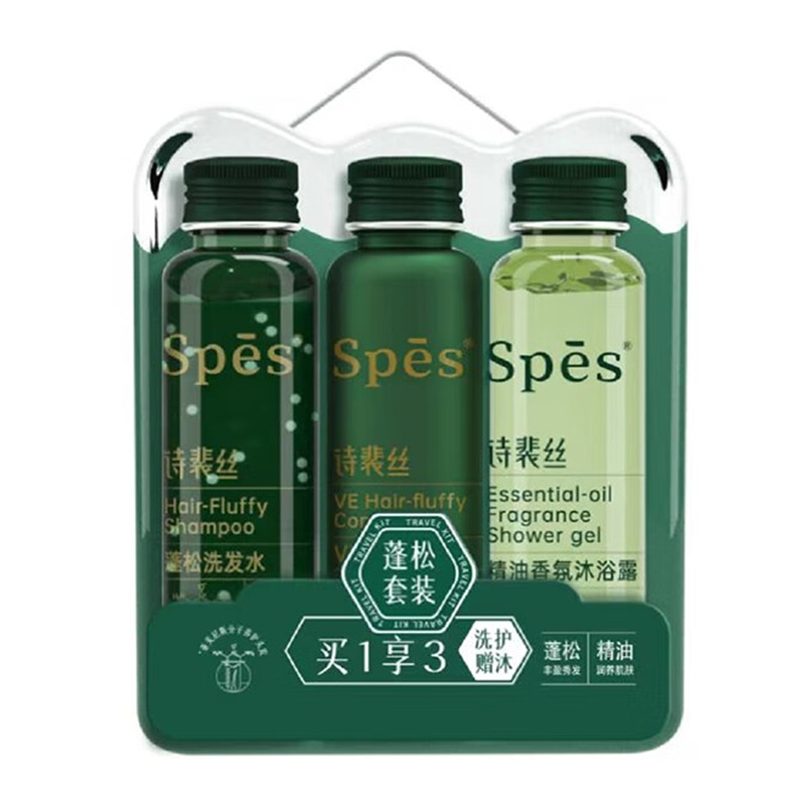 诗裴丝Spēs 蓬松洗护套装50ml*3/套高清大图