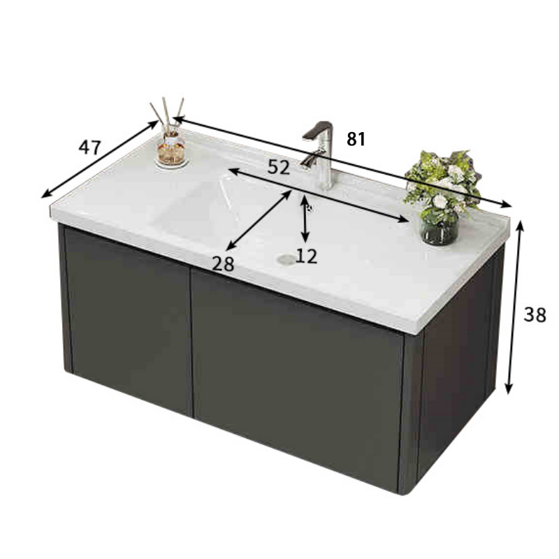 豫龙都浴室柜81*47cm台高清大图