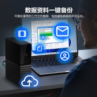 西部数据(WD)WDBBGB00220HBK-22TB硬盘 大容量移动台式企业级办公机械硬盘 桌面存储