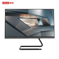 联想(Lenovo)AIO 逸 24 十代酷睿i5 23.8英寸 高性能娱乐个人家用商务高效办公一体机台式电脑(i5-1035G4 16G 512GB SSD 高色域)黑色