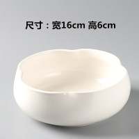 无孔铜钱草花盆陶瓷大号一叶莲碗莲特价清仓水培植物紫砂口径阳台 DY四瓣花水培花盆-009