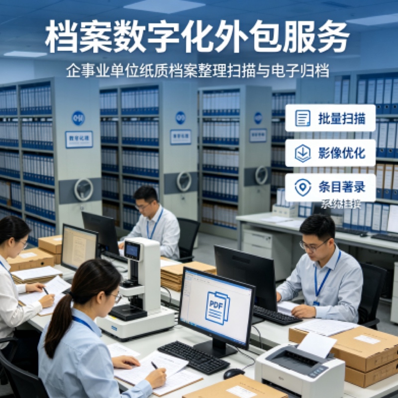 云财档案服--凭证整理;单价0.25元/页起高清大图
