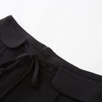 [2件2折价:20]MECITY女装夏优雅气质chic纯色系带短裤