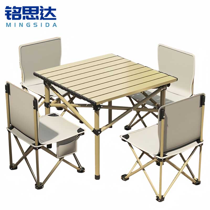 铭思达户外桌椅53cm一桌四椅套