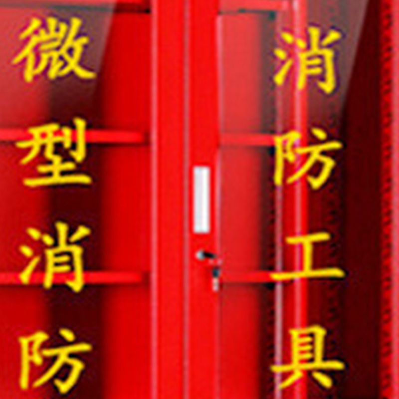 臻远 ZY40614055 微型消防站消防柜消防箱应急物资展示柜灭火器箱 6人消防站高配(含1.8X1.2柜子)高清大图