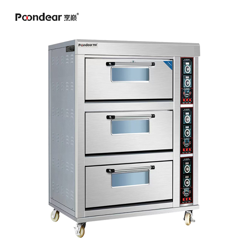 烹巅(Poondear) 商用电烤箱 三层六盘 MFT-36高清大图