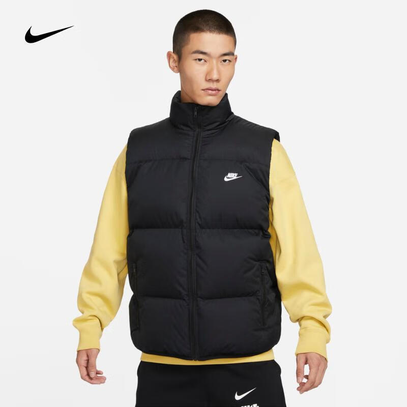 耐克滔搏运动NIKE男子AS M NK CLUB PUFFER VEST薄棉服FB7374-010 FB7374-010