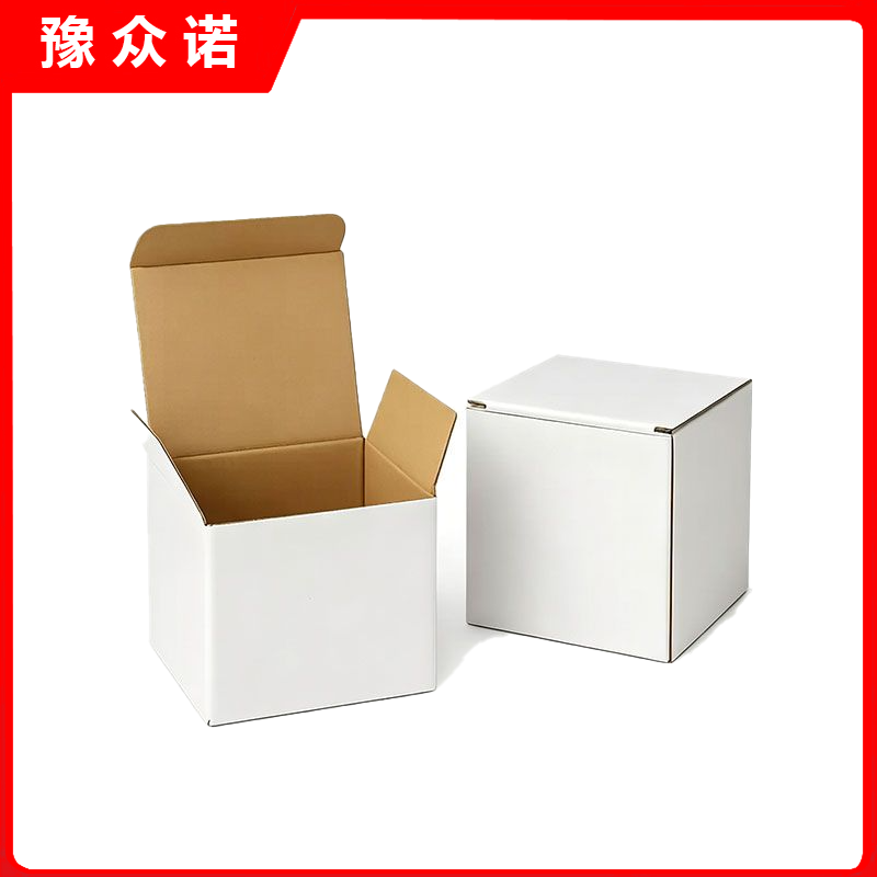 豫众诺 白色瓦楞盒 10*10*10cm 个高清大图