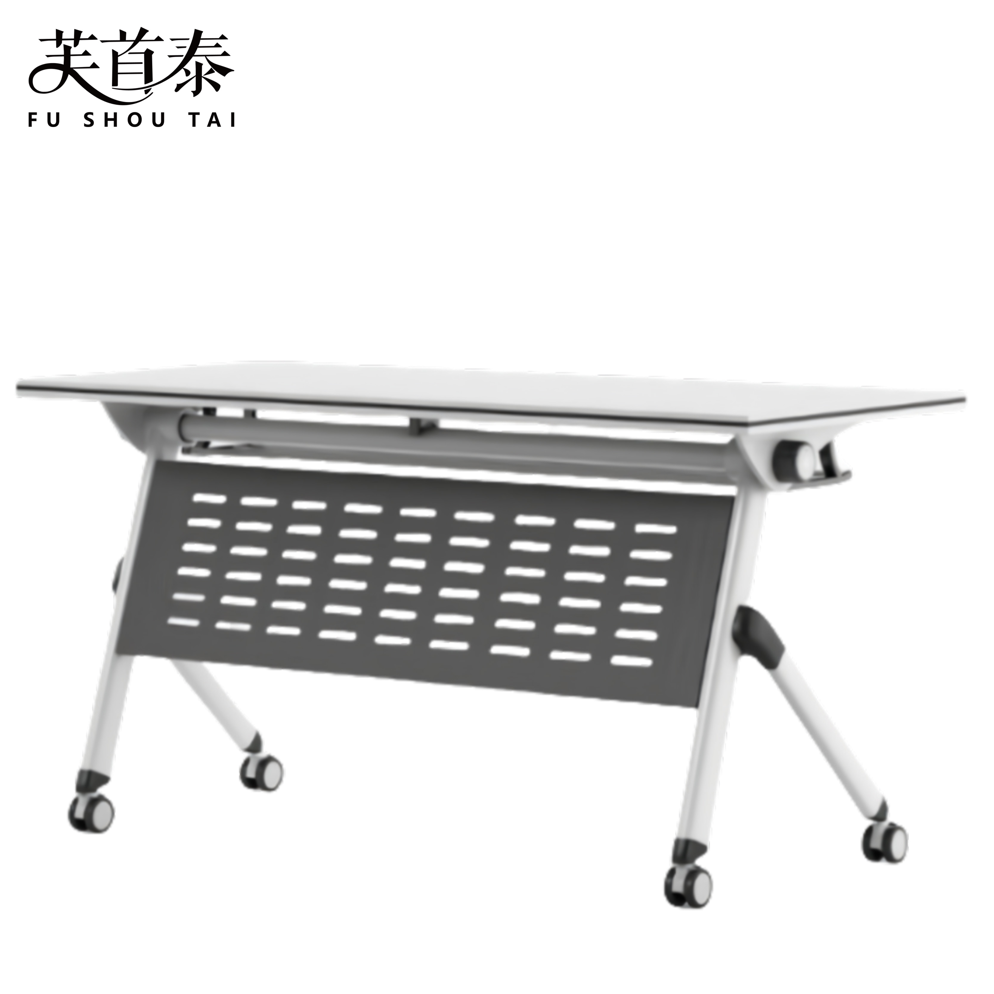 芙首泰折叠办公桌1400*400*750mm张高清大图